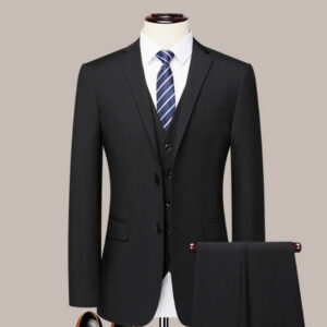black suit