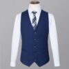 deep blue vest