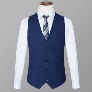 deep blue vest