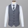 gray vest