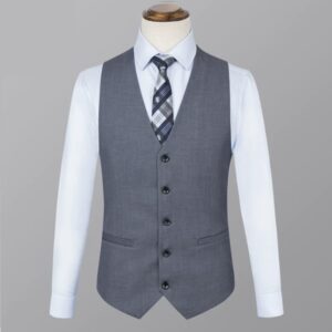 gray vest